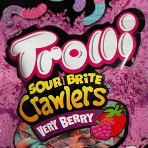 Gummy Worms Sour Brite Very Berry 600MG THC Edibles